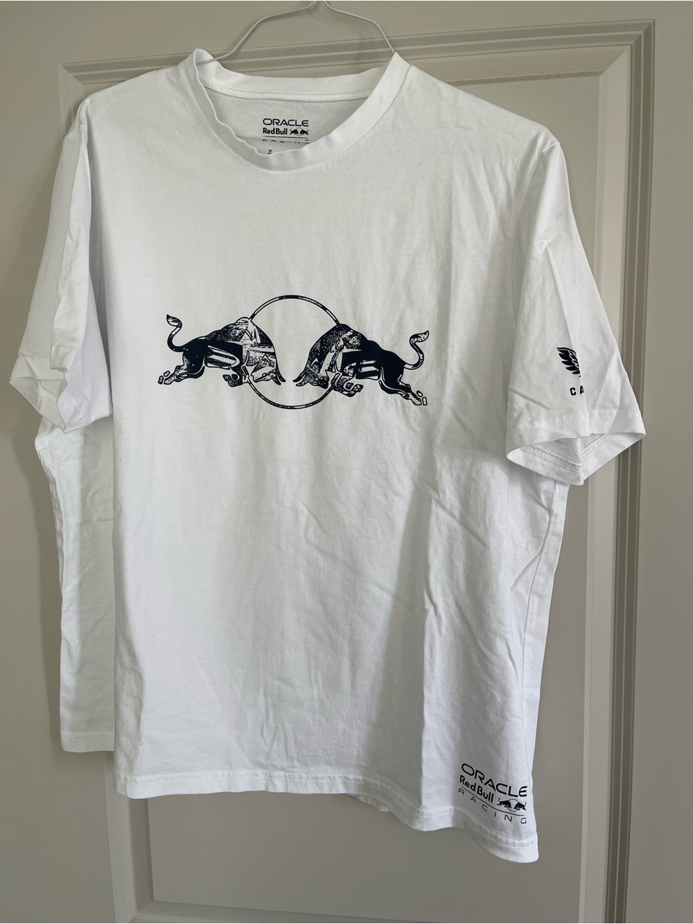 Men’s White Logo Tee
